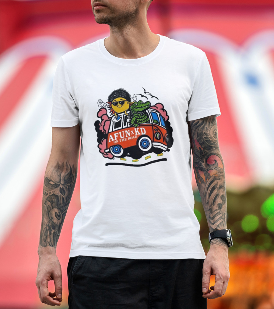 Kitchen Dwellers Andy Frasco AFUN X KD Tour 2026 On The Road Bus Adventure T-Shirt