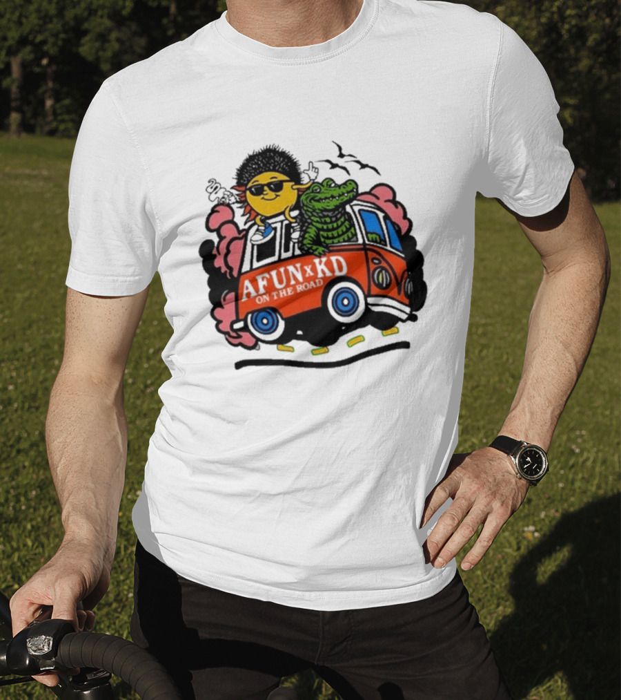 Kitchen Dwellers Andy Frasco AFUN X KD Tour 2026 On The Road Bus Adventure T-Shirt