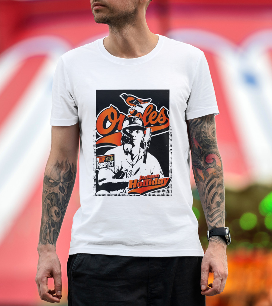 Orioles Top Prospect All Star Jackson Holliday Debut 2026 T-Shirt