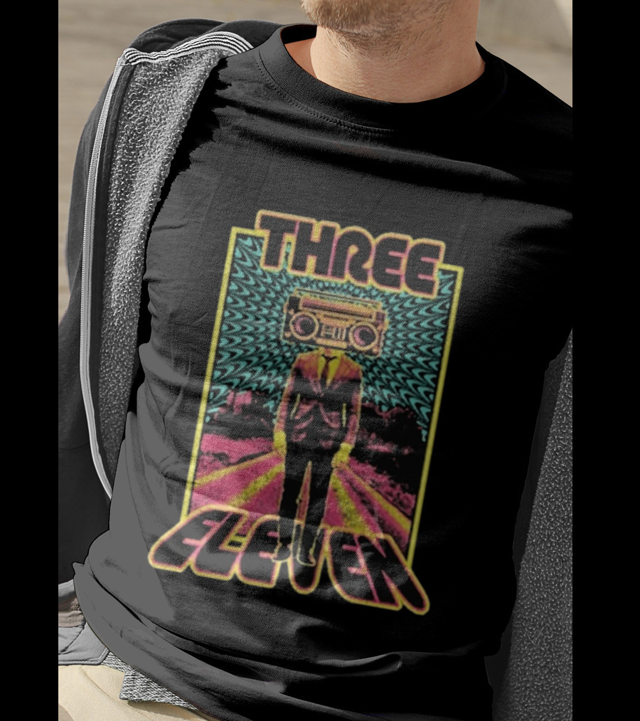 Three Eleven Boombox Head Psychedelic Suit T-Shirt