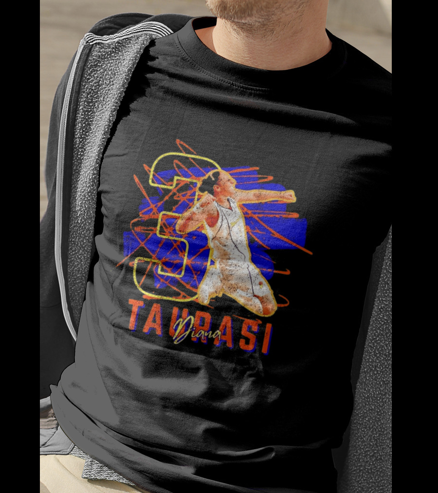 Diana Taurasi No 3 Phoenix Mercury WNBA Basketball T-Shirt
