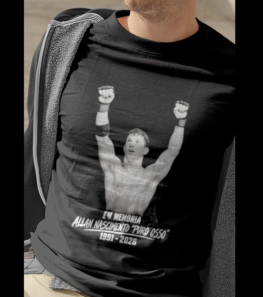 Ian Machado Garry Em Memória Allan Nascimento Puro Osso 1990 2026 T-Shirt