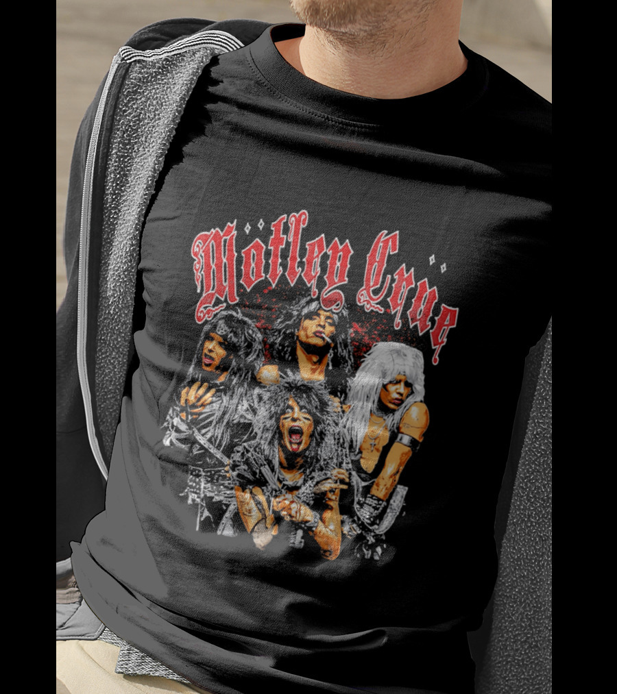 Mötley Crüe Classic Band Members T-Shirt