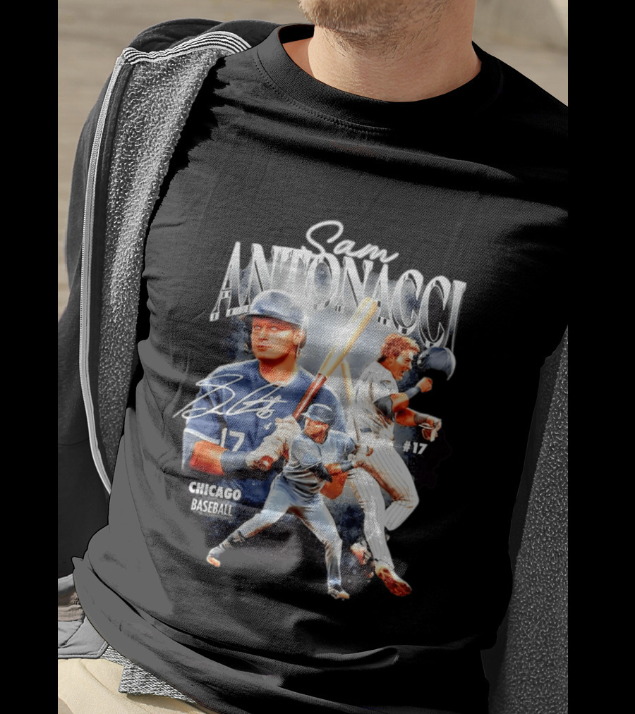 Sam Antonacci Chicago White Sox Baseball #17 2026 T-Shirt