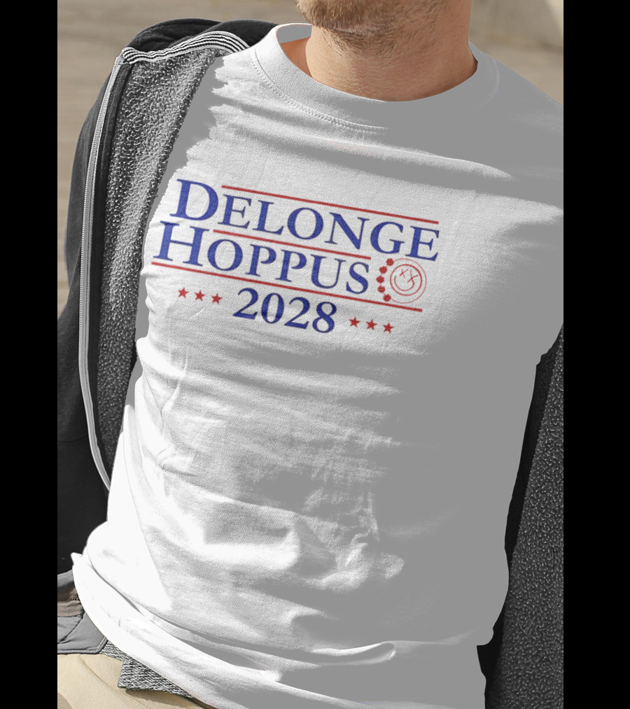 Delonge Hoppus 2028 Blink 182 Stars And Smiley Face T-Shirt