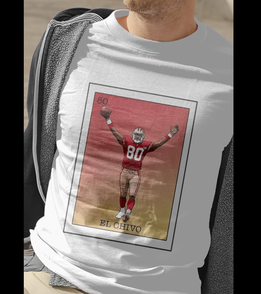 El Chivo 80 San Francisco 49ers Loteria Card T-Shirt