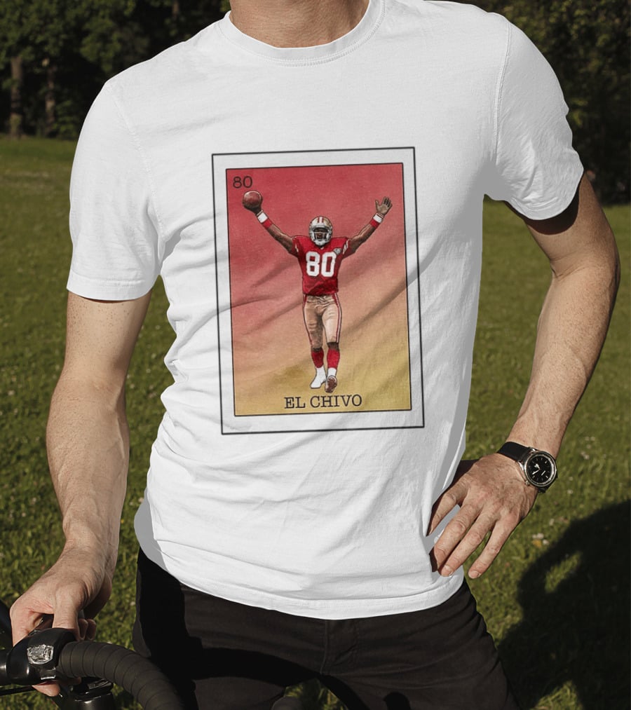 El Chivo 80 San Francisco 49ers Loteria Card T-Shirt