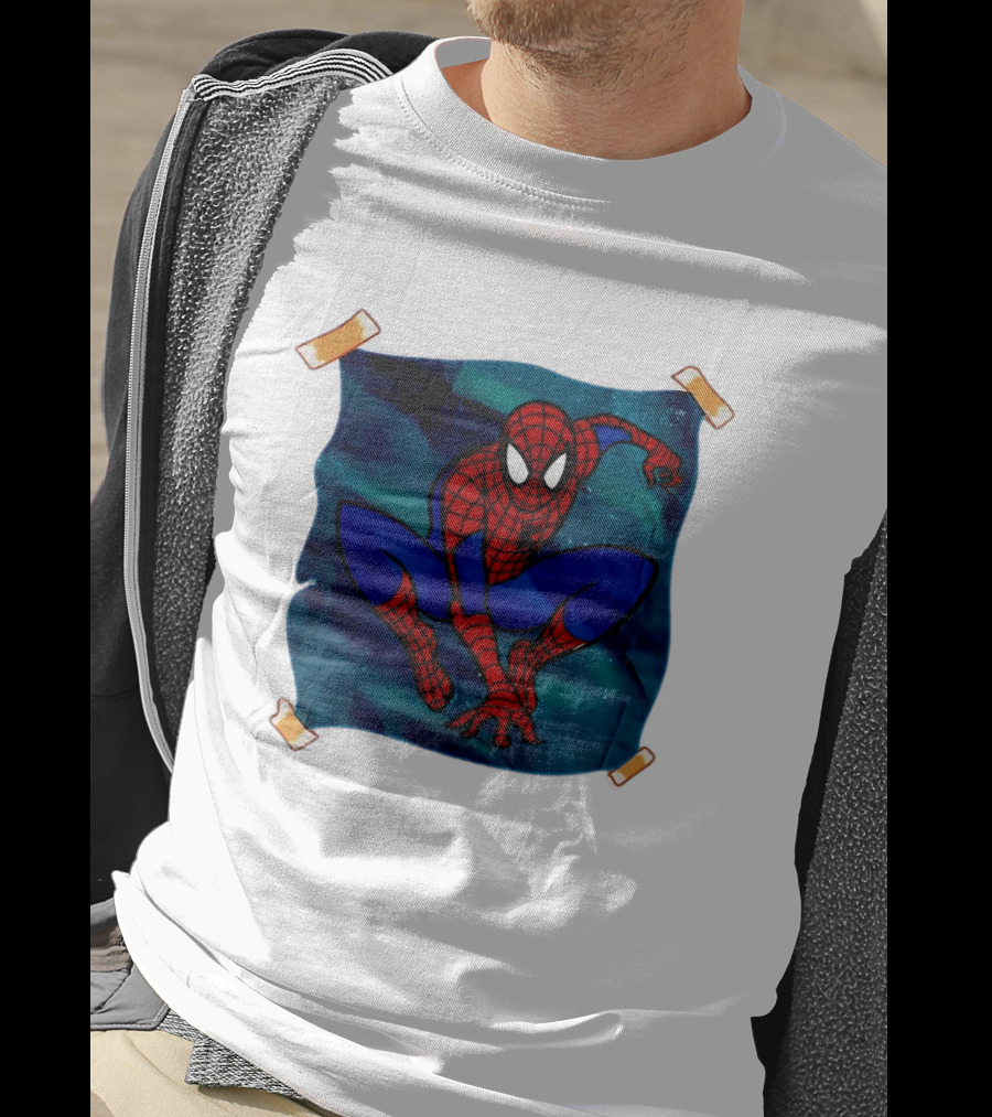 Spider Man Marvel Comics Superhero Iconic Action Pose T-Shirt