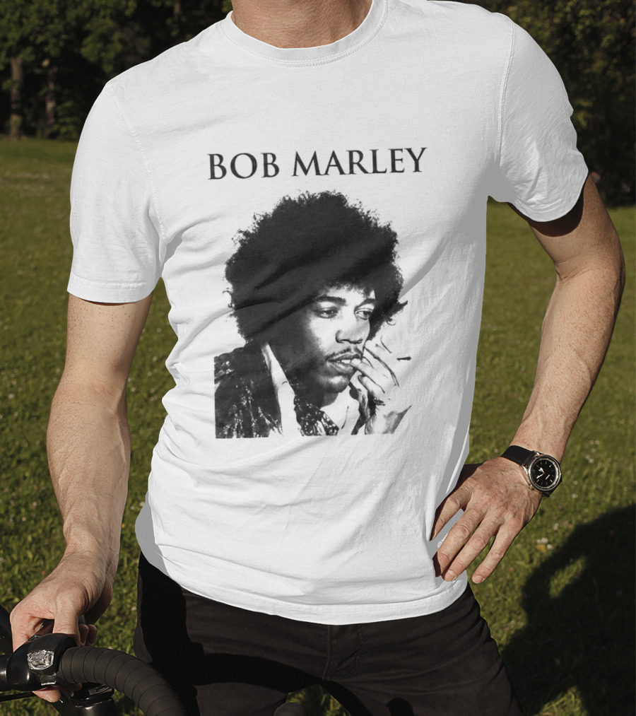 Bob Marley Jimi Hendrix T-Shirt