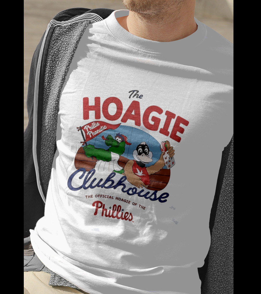 The Hoagie Clubhouse Official Hoagie Of The Phillies T-Shirt