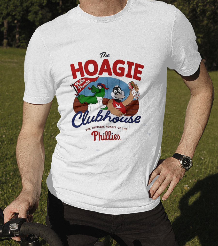 The Hoagie Clubhouse Official Hoagie Of The Phillies T-Shirt