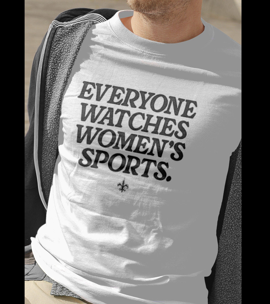 New Orleans Saints Everyone Es Women's Sports Fleur De Lis T-Shirt