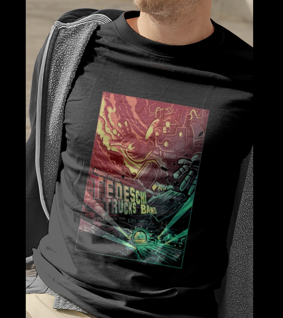 August 17 2026 Tedeschi Trucks Band Hollywood Bowl Los Angeles Tour T-Shirt