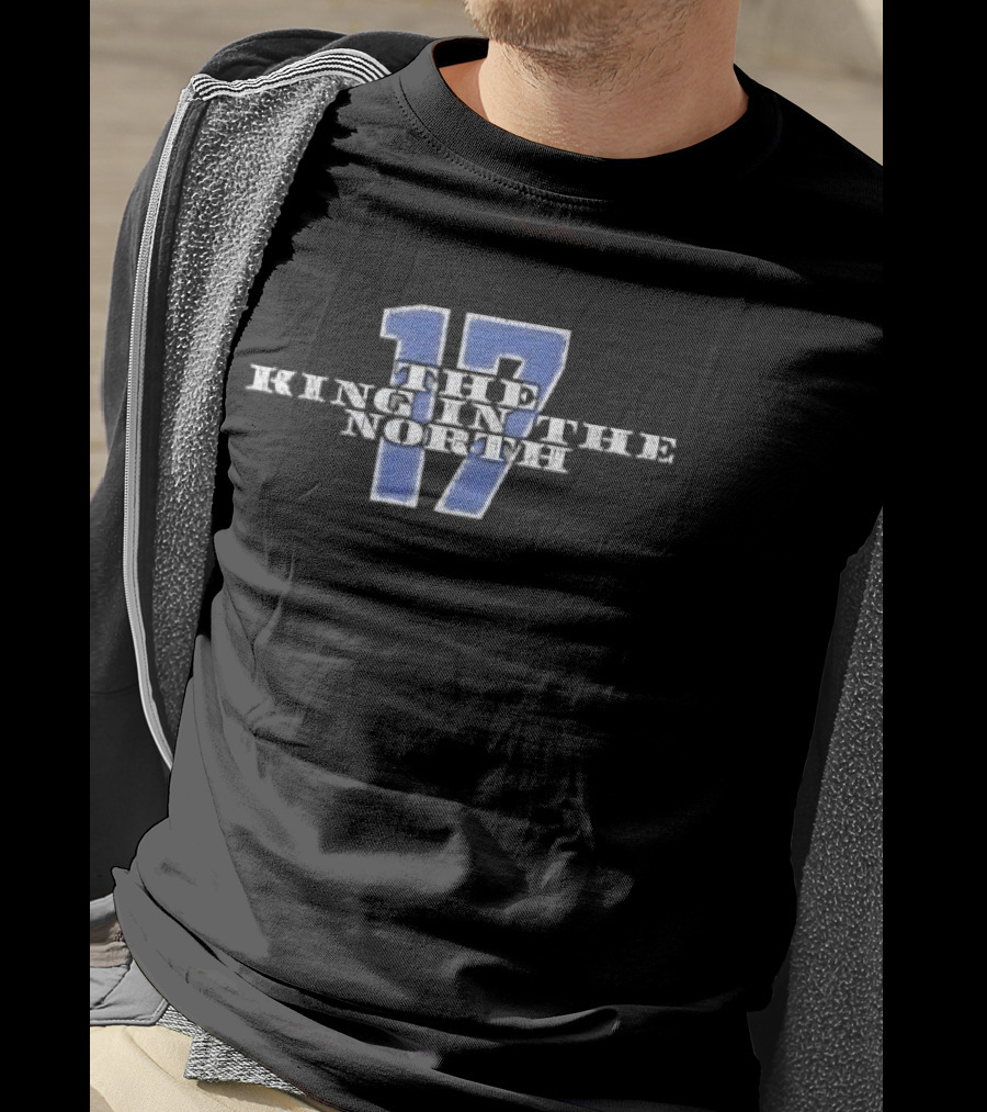 The King In The North Distressed Blue 17 T-Shirt