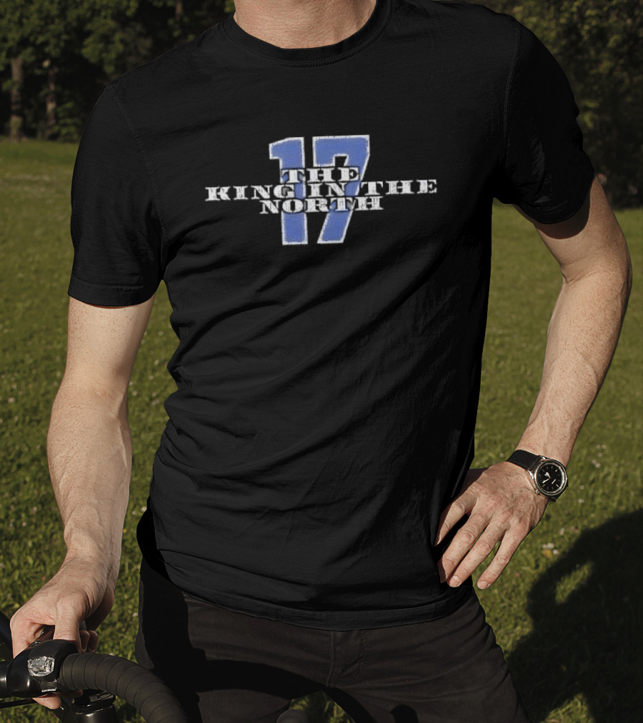 The King In The North Distressed Blue 17 T-Shirt