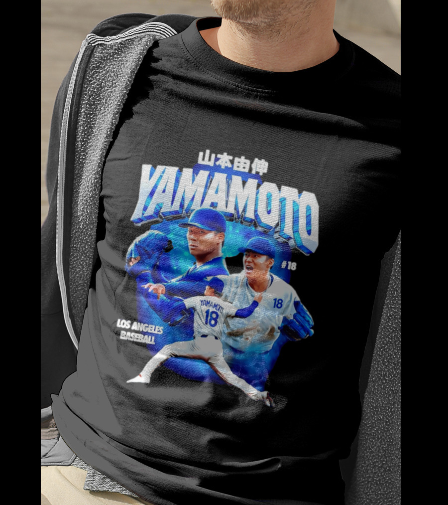 Yamamoto #18 Los Angeles Baseball 2026 T-Shirt