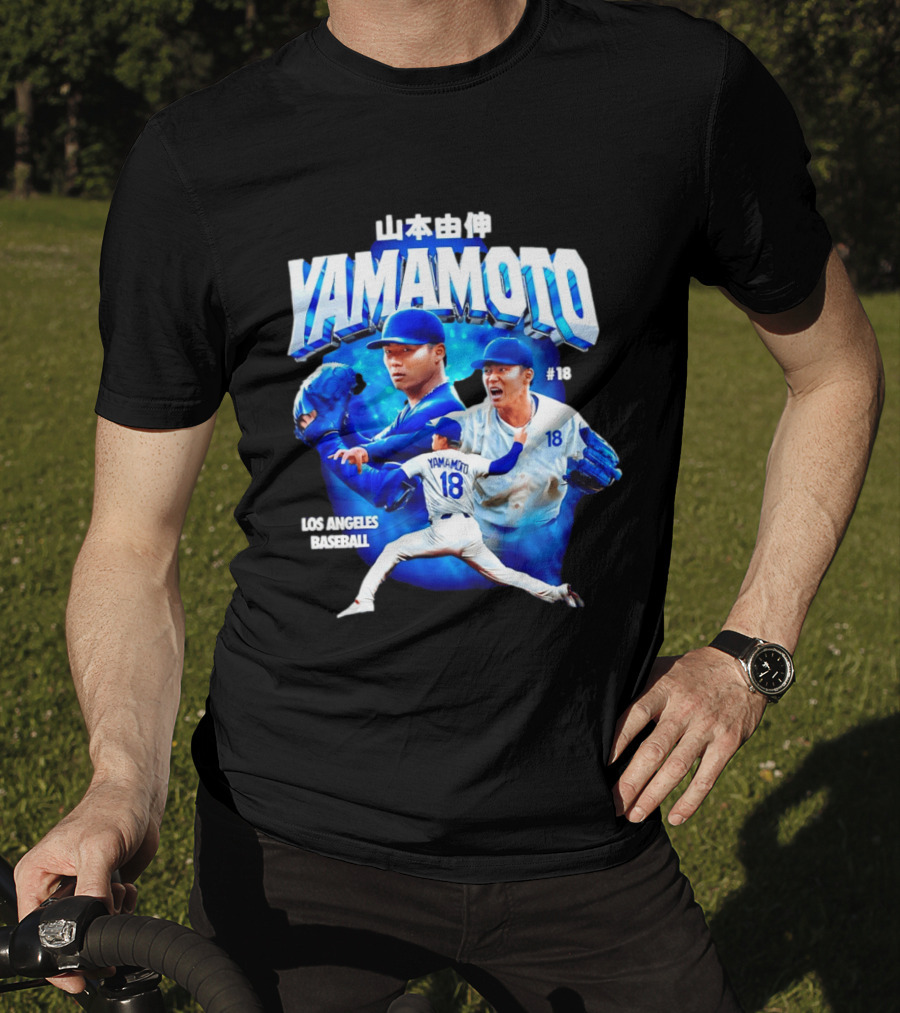 Yamamoto #18 Los Angeles Baseball 2026 T-Shirt