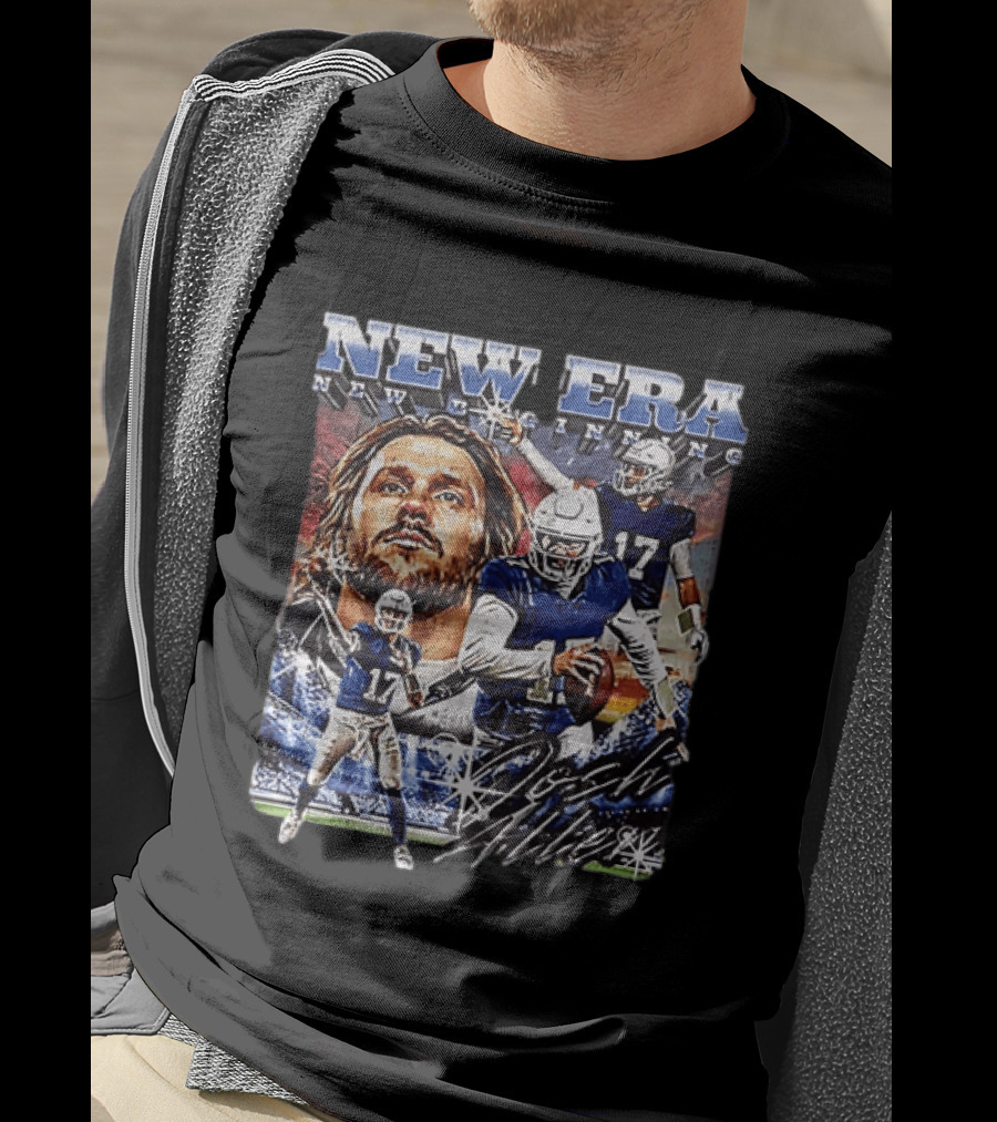 Josh Allen New Era New Beginning Buffalo Bills 17 T-Shirt
