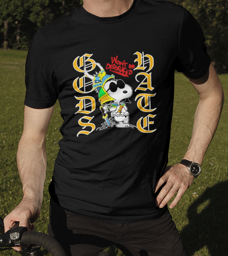 God's Hate We Owe You Nothing Samurai Joe Hardcore T-Shirt