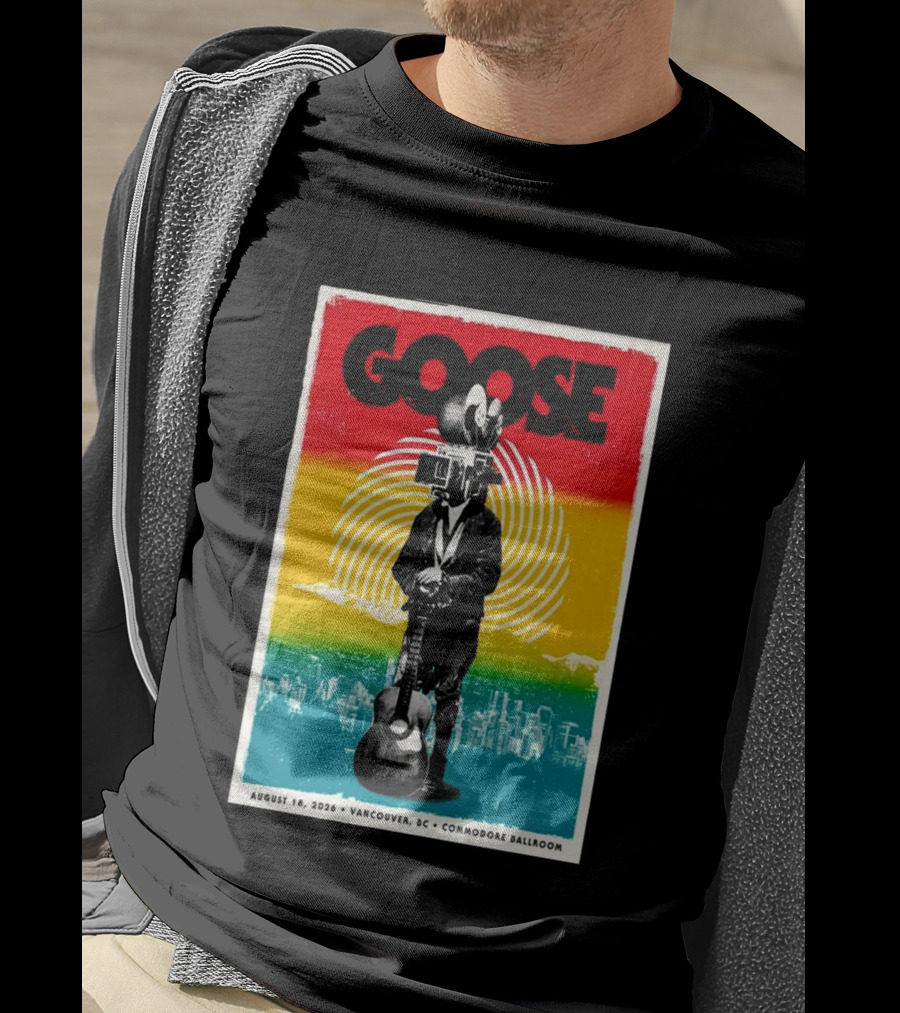 Goose August 18 2026 Vancouver BC Commodore Ballroom T-Shirt