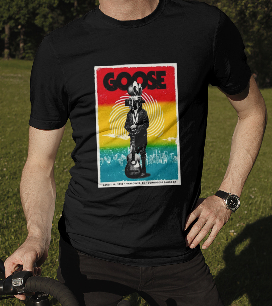 Goose August 18 2026 Vancouver BC Commodore Ballroom T-Shirt