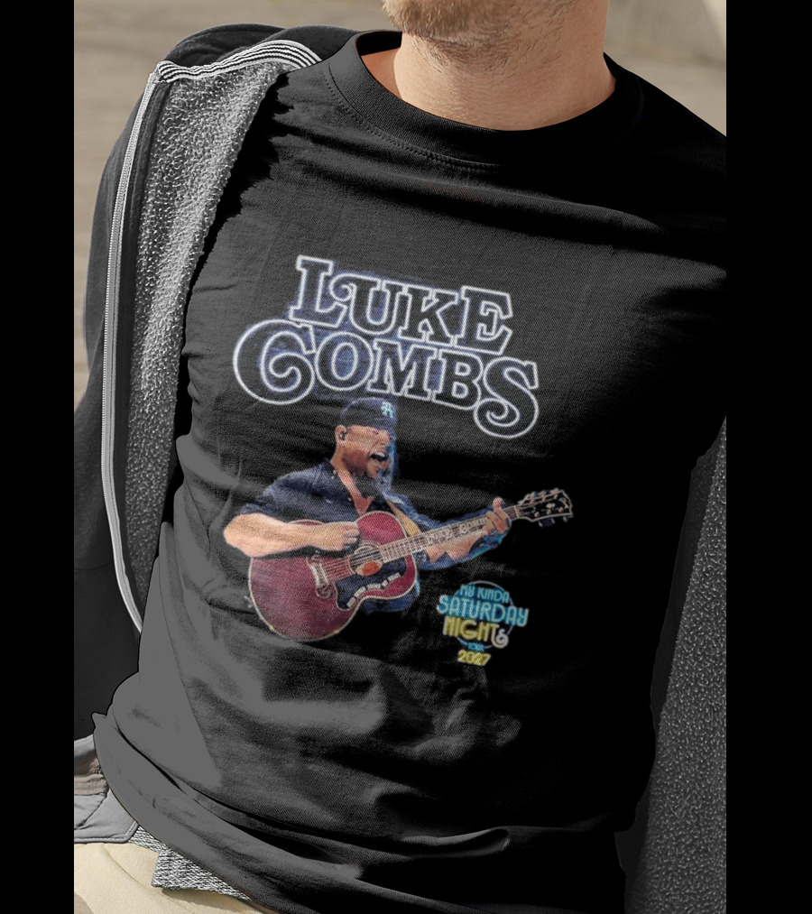 Luke Combs My Kinda Saturday Night Tour 2027 T-Shirt
