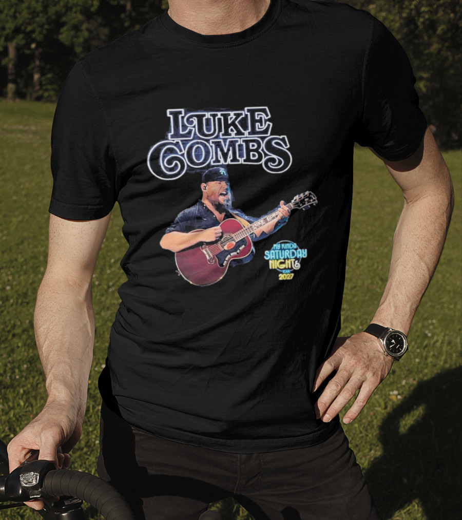 Luke Combs My Kinda Saturday Night Tour 2027 T-Shirt