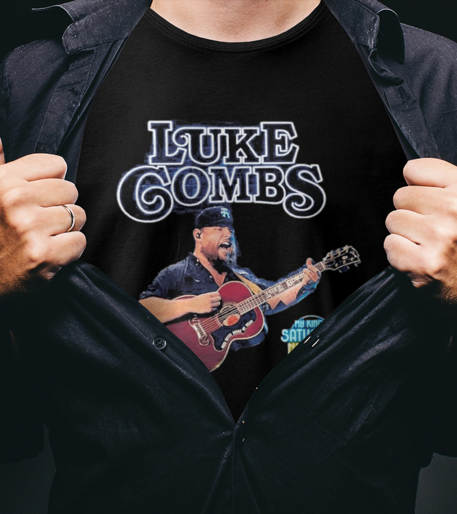 Luke Combs My Kinda Saturday Night Tour 2027 T-Shirt