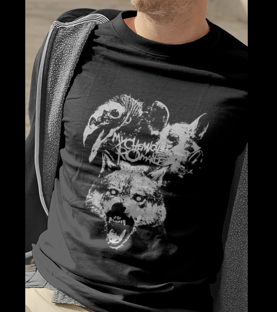 MCR Washington 2026 Tour Mask Animal Faces T-Shirt