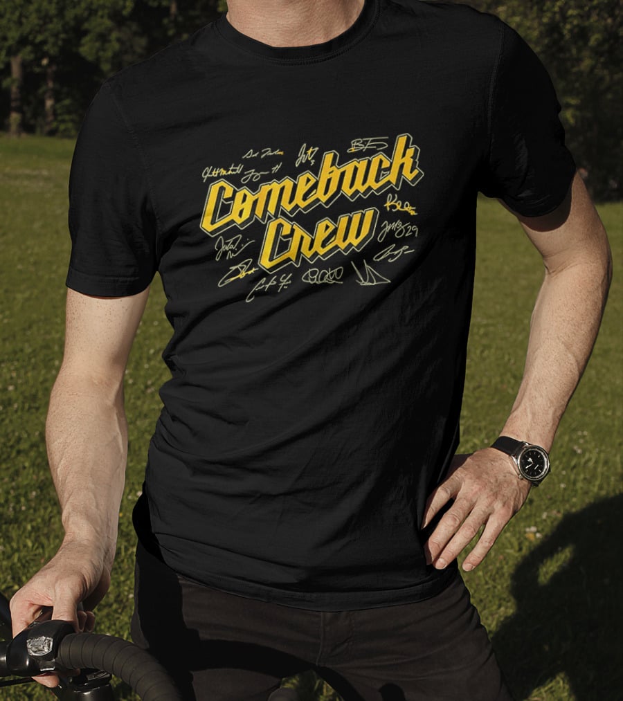 Milwaukee Baseball Comeback Crew Signatures MLB T-Shirt