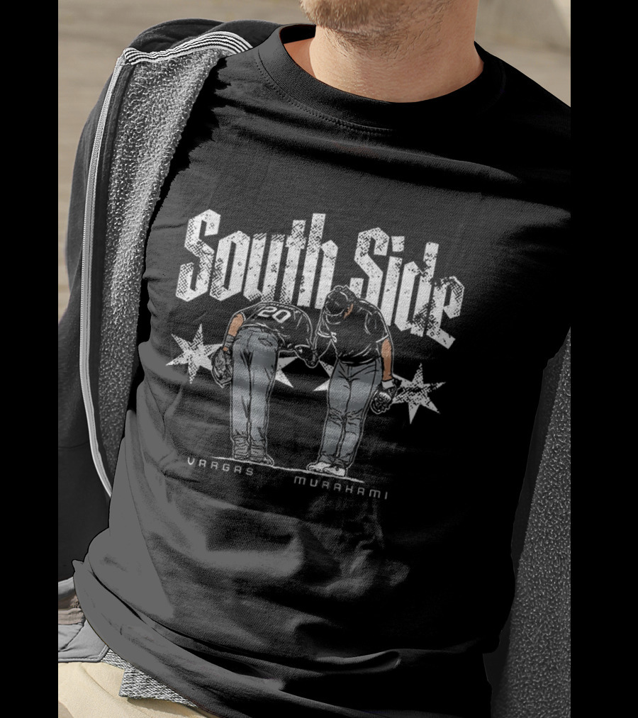 South Side Vargas Murakami Bowing Gesture Chicago White Sox T-Shirt