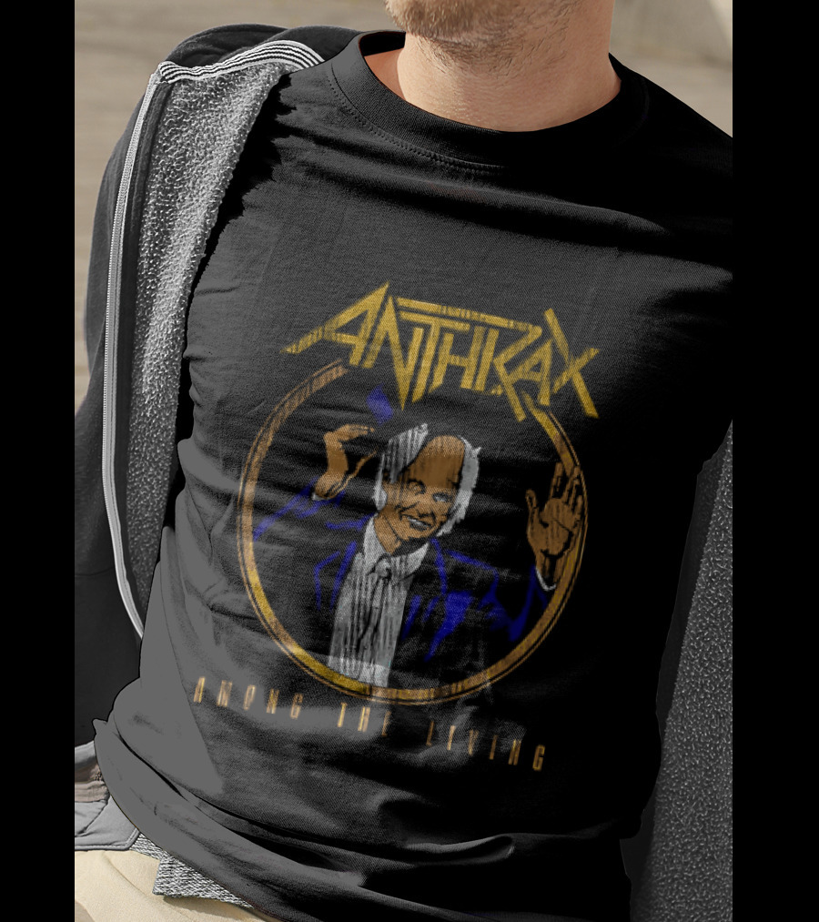Anthrax Among The Living Randall Flagg Band Music T-Shirt