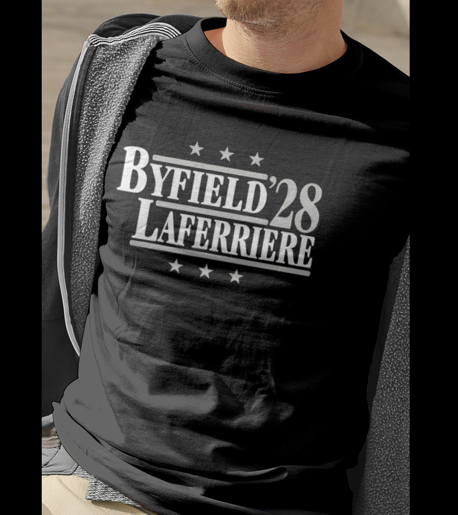 Byfield Laferriere '28 Los Angeles Kings Stars T-Shirt