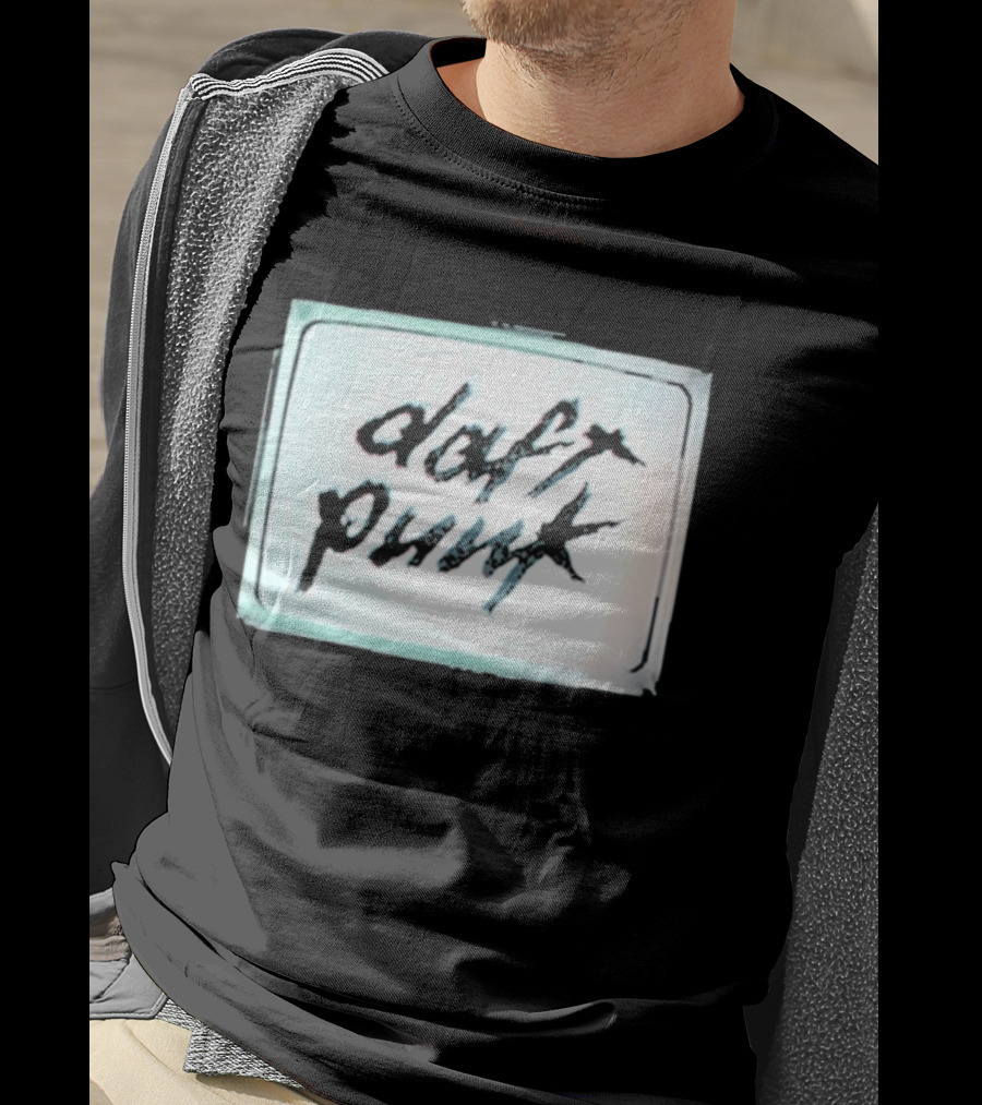 Daft Punk Human After All Vintage Television T-Shirt