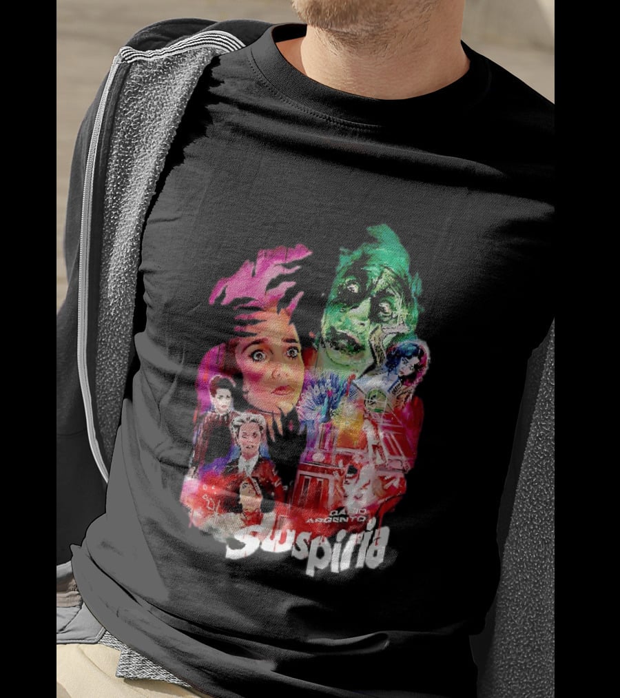 Suspiria Dario Argento Horror Collage Death Is Coming For You T-Shirt