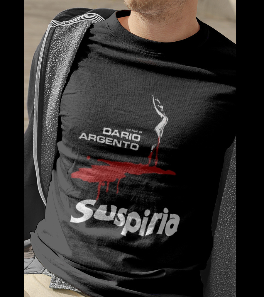 Dario Argento Suspiria Horror Classic Red Drip T-Shirt
