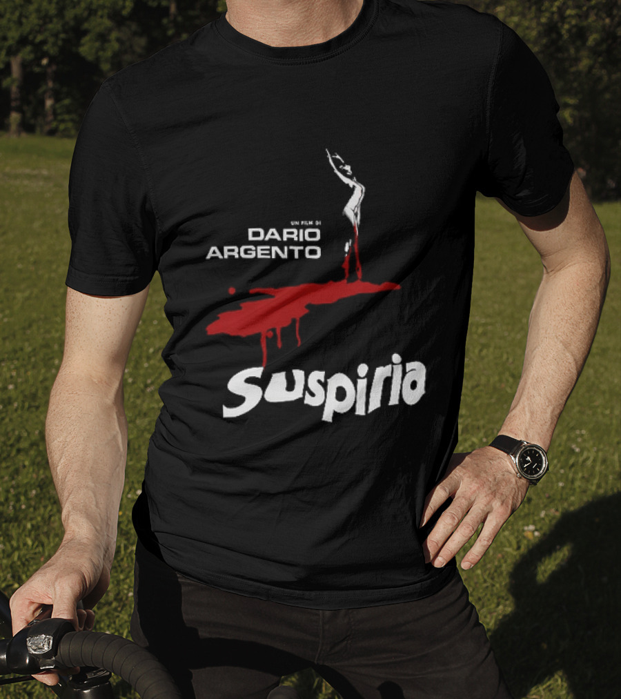 Dario Argento Suspiria Horror Classic Red Drip T-Shirt