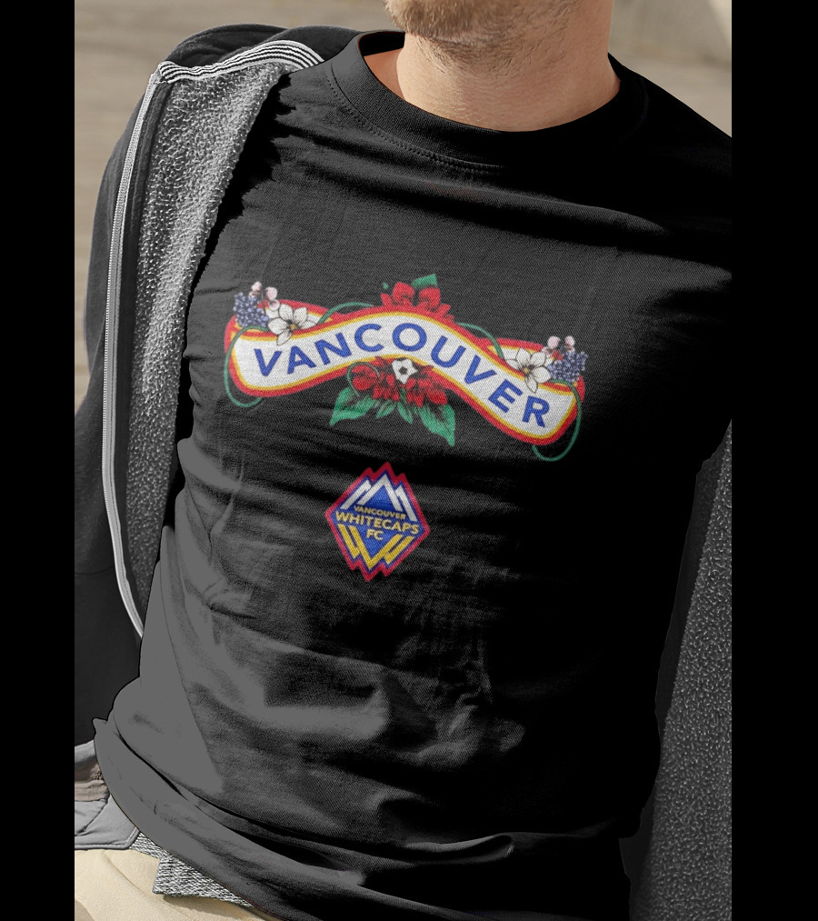 Vancouver Whitecaps FC 2026 Floral Crest T-Shirt