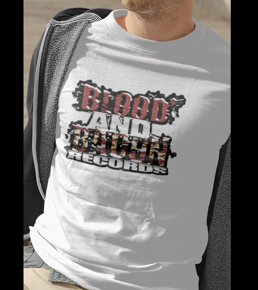 Blood And Bacon Records Rugged T-Shirt