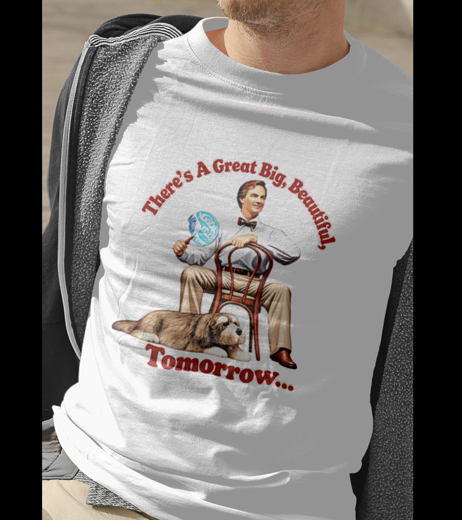 There's A Great Big Beautiful Tomorrow Carousel Of Progress Nostalgia T-Shirt