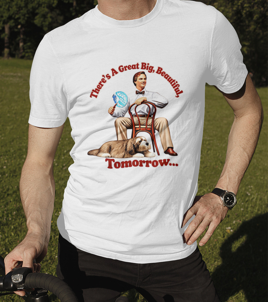 There's A Great Big Beautiful Tomorrow Carousel Of Progress Nostalgia T-Shirt