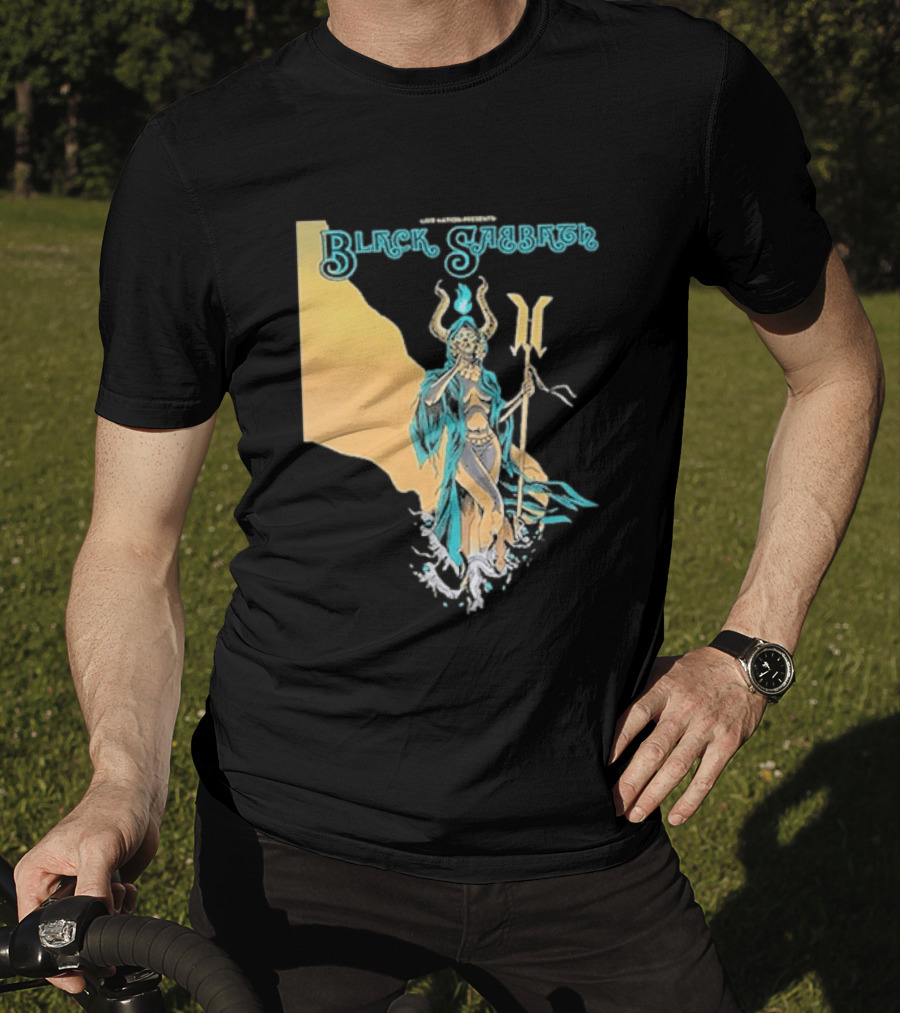Black Sabbath BB&T Pavilion Camden NJ August 19 2026 Mythical Deity T-Shirt