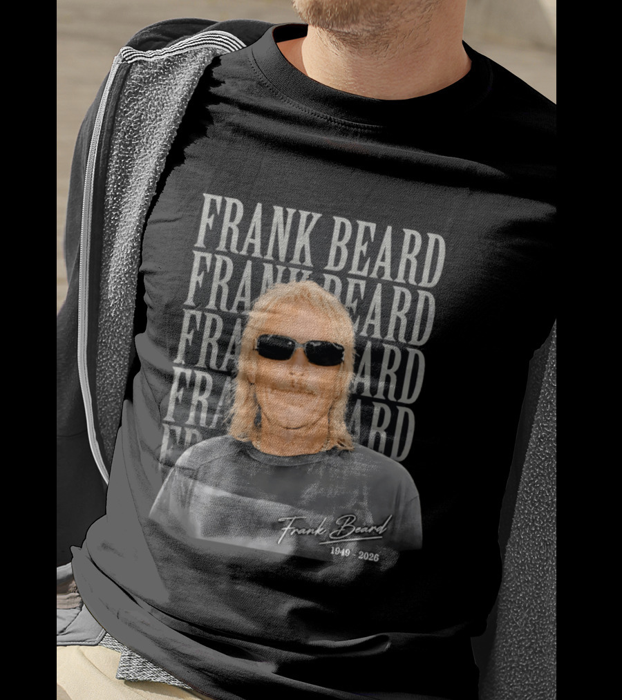 Frank Beard 1949 2026 Vintage Sunglasses Look T-Shirt
