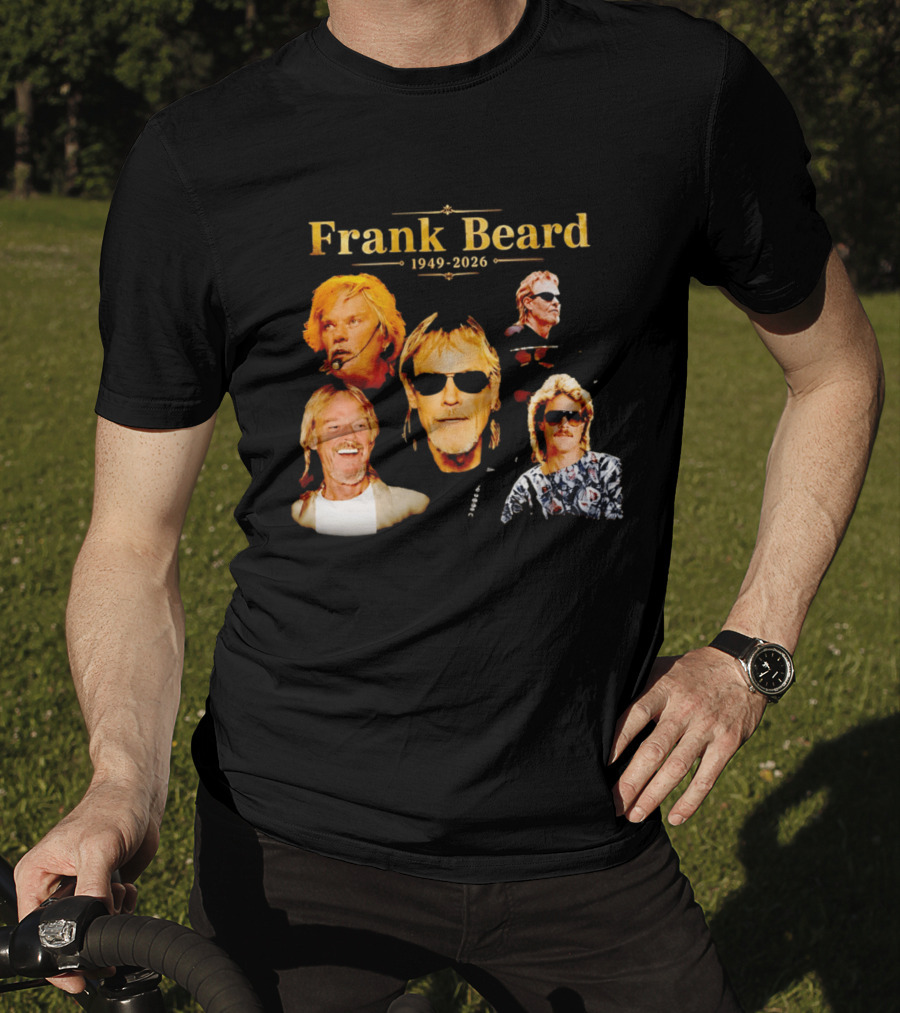 Frank Beard 1949 2026 Memorial Collage T-Shirt