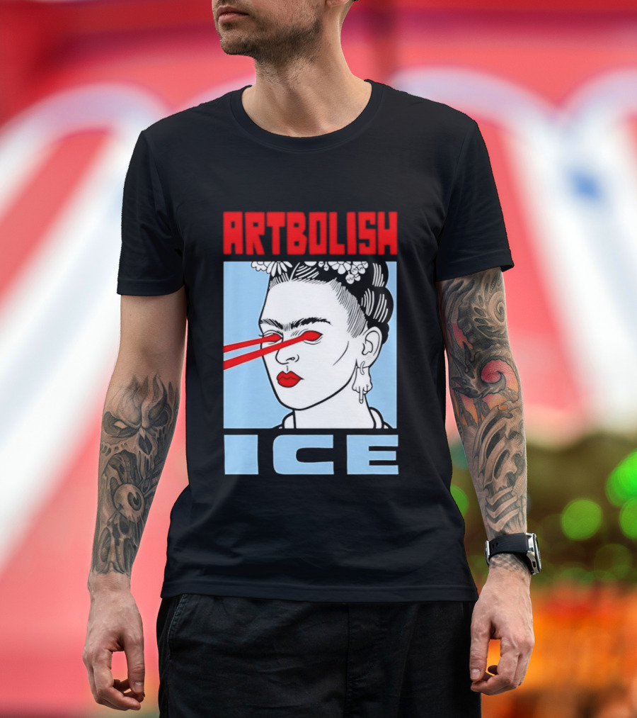 ARTBOLISH ICE Frida Kahlo Lalo T-Shirt