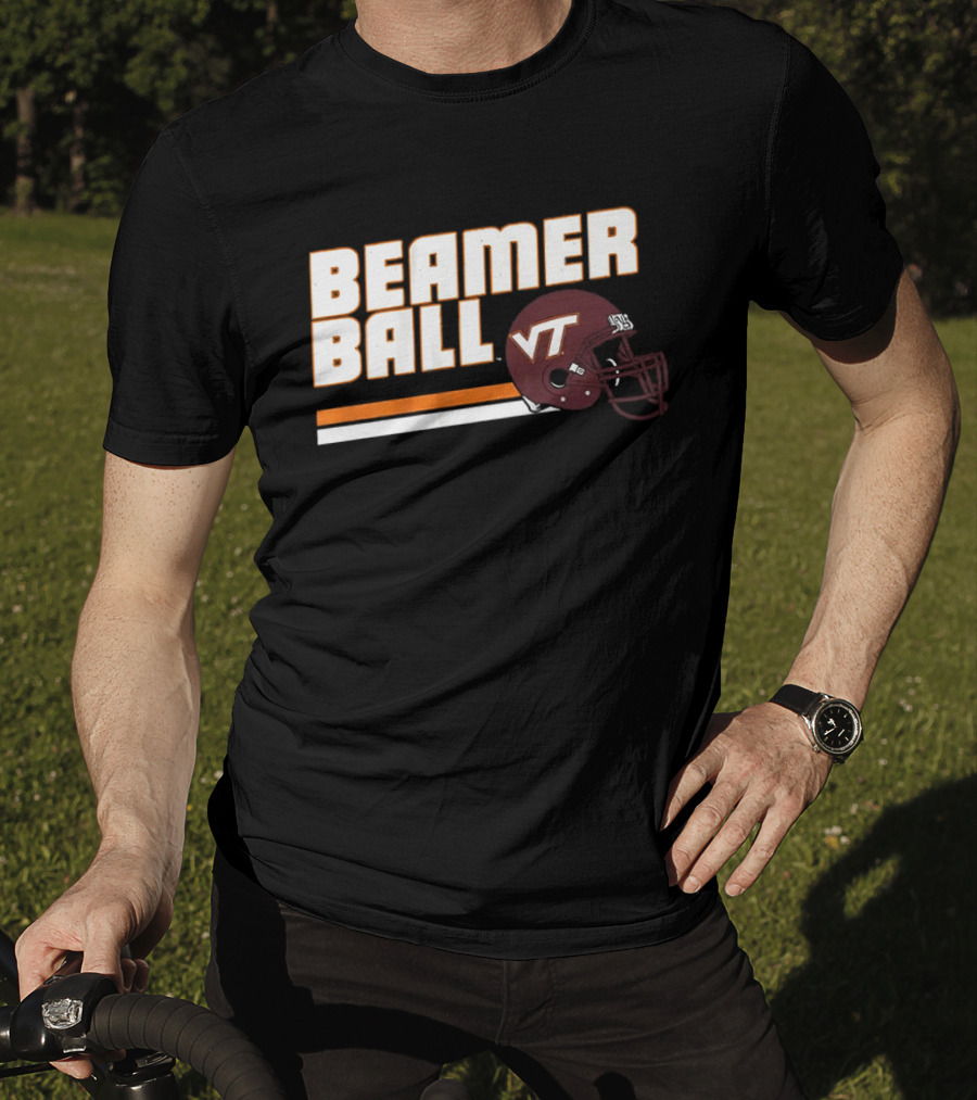 Beamer Ball VT Football Virginia Tech Frank Beamer Coach T-Shirt