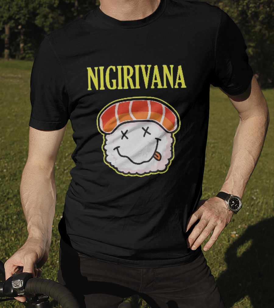 Nigirivana Sushi Nigiri Smile Face T-Shirt