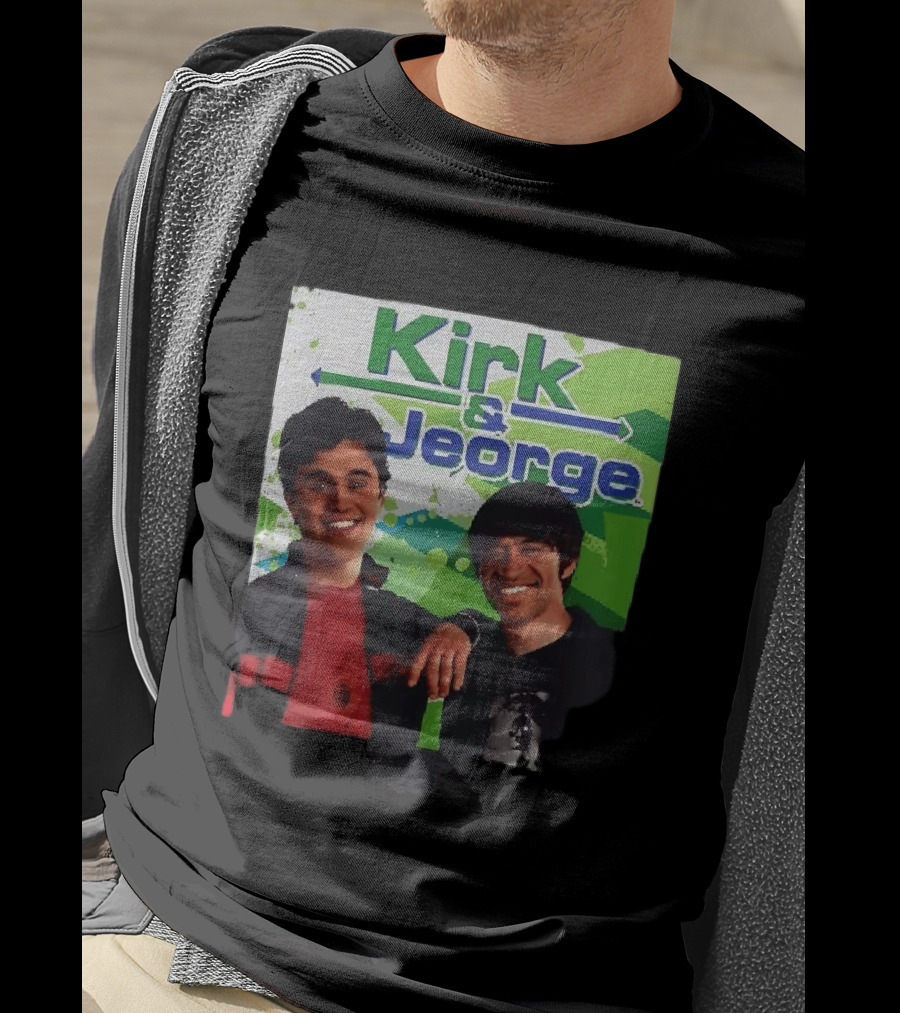 Kirk & Jeorge Drake & Josh TV Show Inspired Green T-Shirt