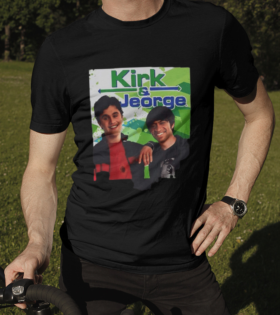 Kirk & Jeorge Drake & Josh TV Show Inspired Green T-Shirt