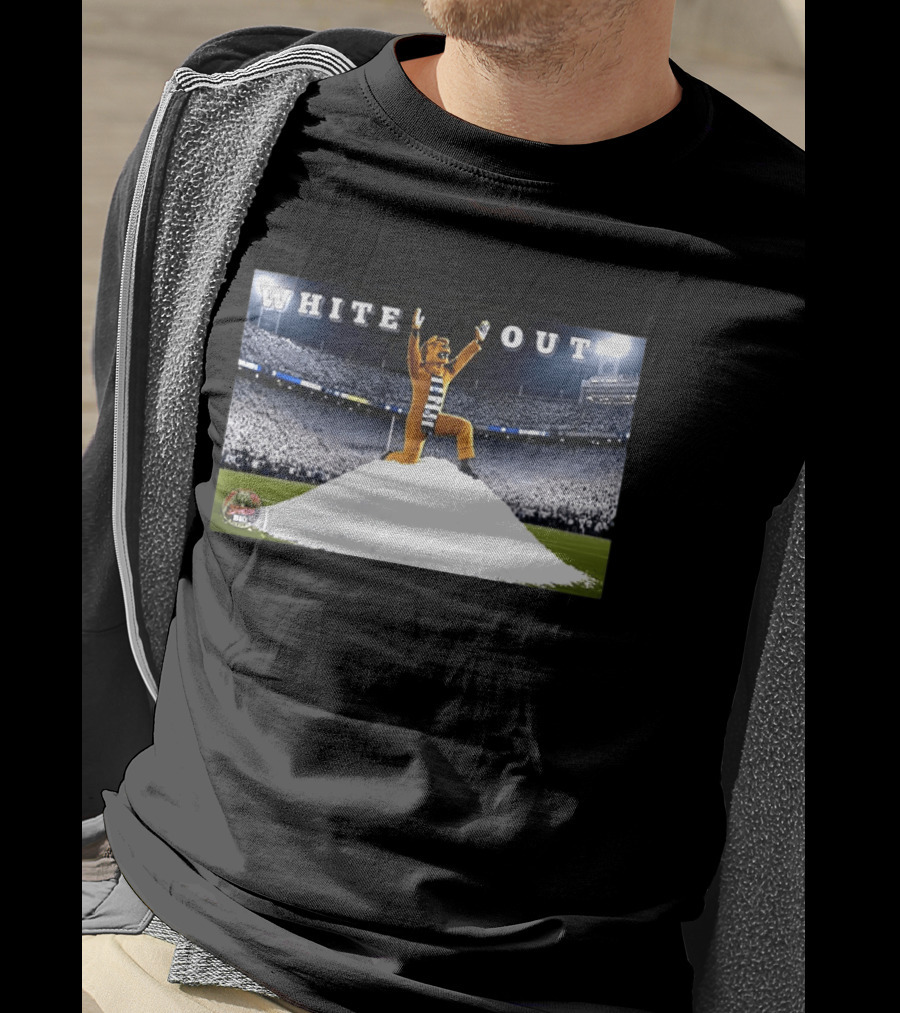 Pablo Pledgescobar Penn State Nittany Lines White Out Stadium Mascot Celebration T-Shirt